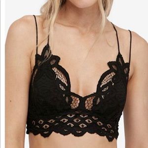Free People Adella Lace Crop / Bralette